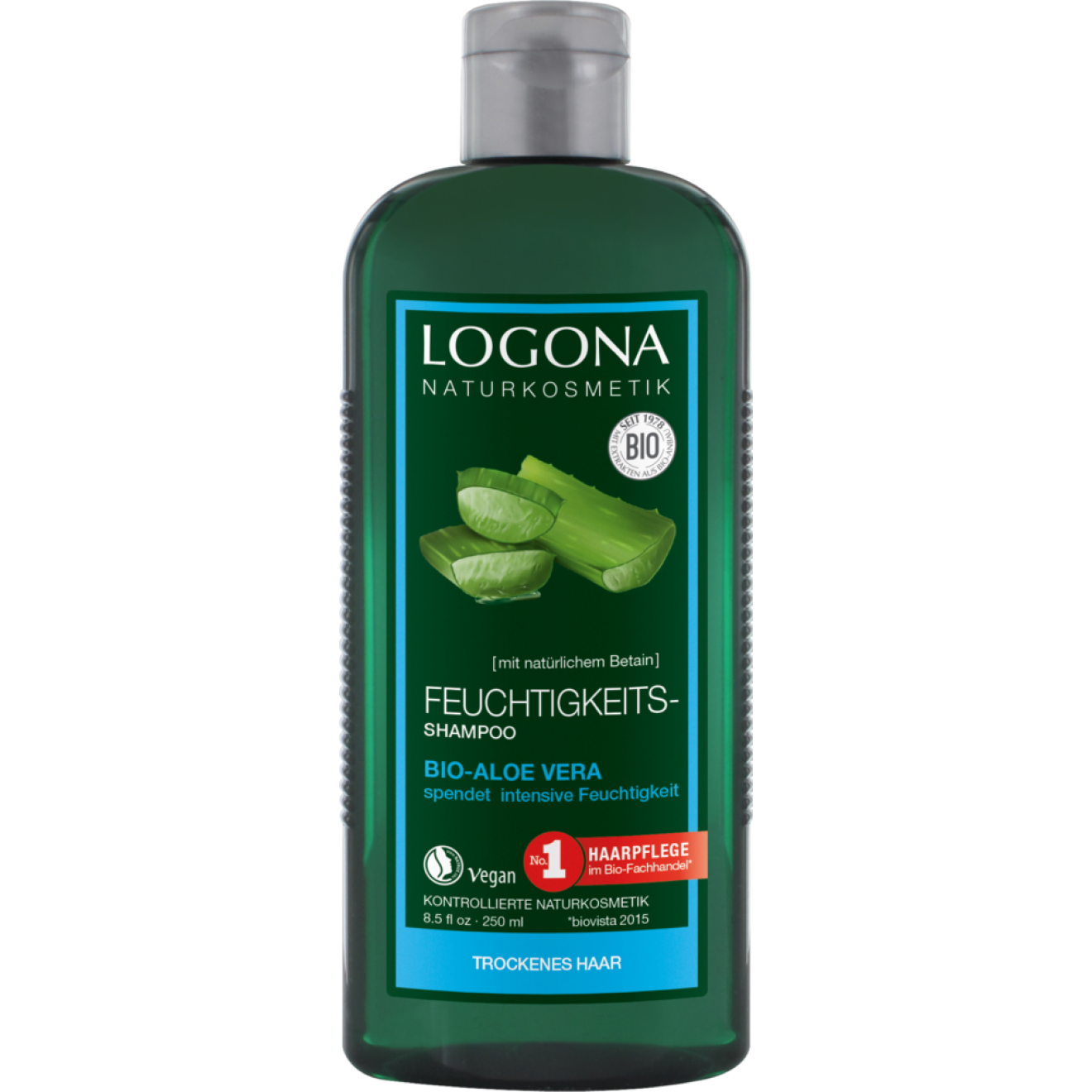 Logona Feuchtigkeits-Shampoo BIO-Aloe-Vera ml 250