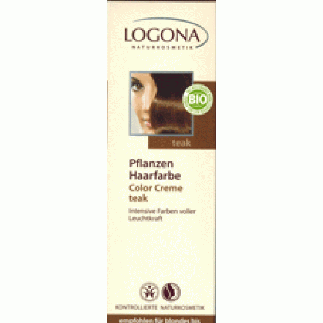 Logona Color Creme Haarfarbe Teak 150 Ml 